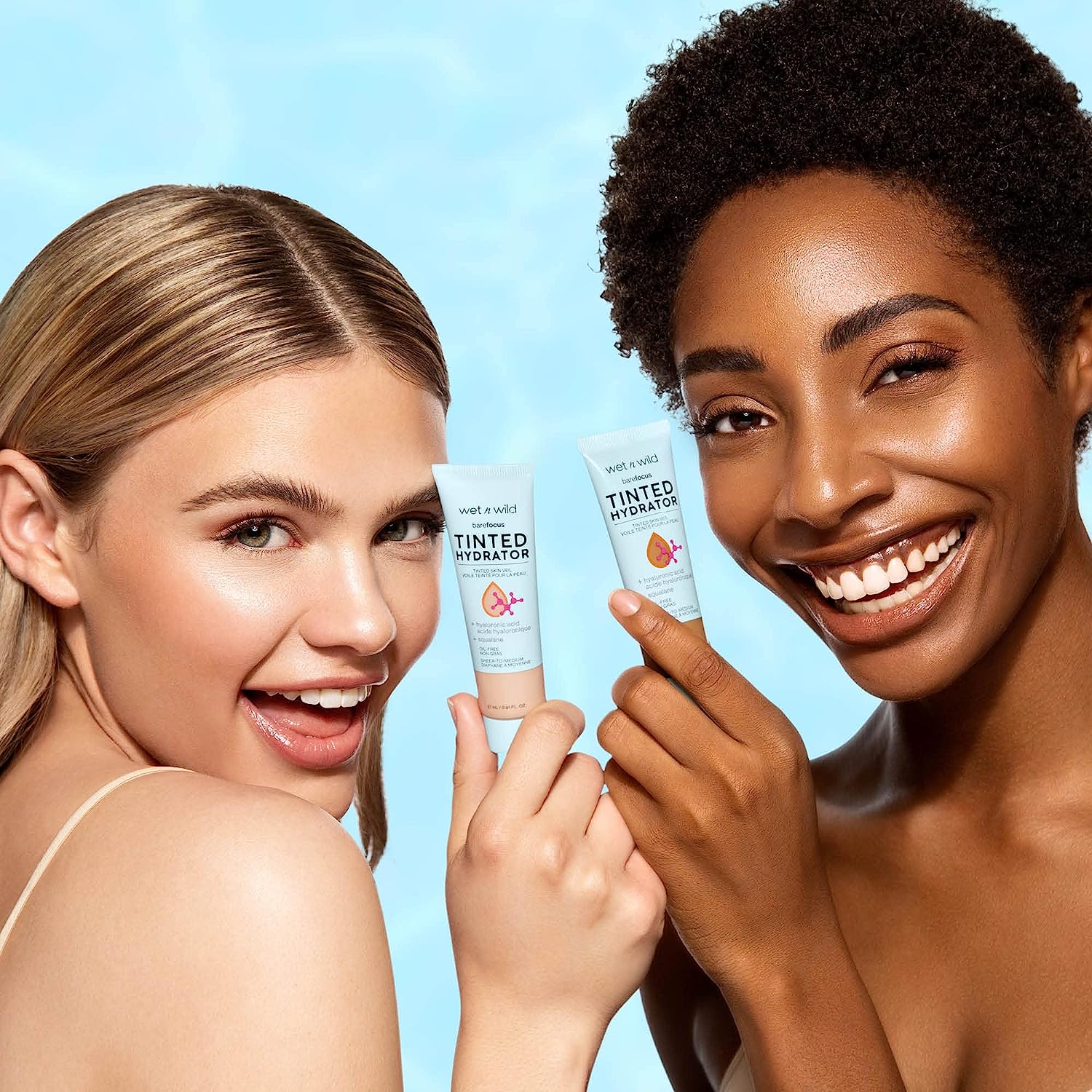Wet n Wild Bare Focus Tinted Hydrator Matte Finish, Light Medium, Oil-Free, Moisturizing Makeup | Hyaluronic Acid | Sheer To Medium Coverage - Image 5
